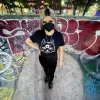 Playera de Dama con Estampado de Gato “KillerMiau” - Imagen 3