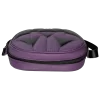 Bolsa Gótica Crossbody de Calabaza “Happy Pumpkin” Morada y Negro - Imagen 3
