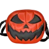 Bolsa Gótica Crossbody de Calabaza “Killer Pumpkin” Naranja y Negro