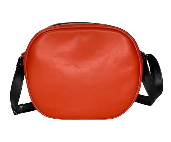 Bolsa Gótica Crossbody de Calabaza “Killer Pumpkin” Naranja y Negro - Imagen 6