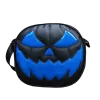 Bolsa Gótica Crossbody de Calabaza “Killer Pumpkin” Negro y Azul
