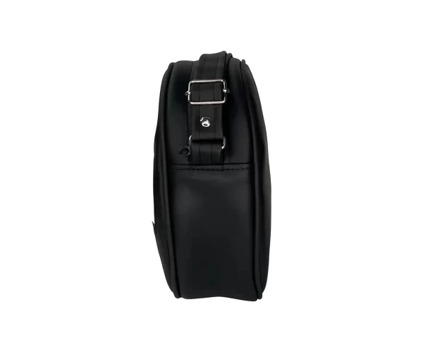 Bolsa Gótica Crossbody de Calabaza “Killer Pumpkin” Negro y Rosa - Imagen 4