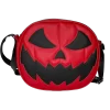 Bolsa Gótica Crossbody de Calabaza “Killer Pumpkin” Rojo y Negro