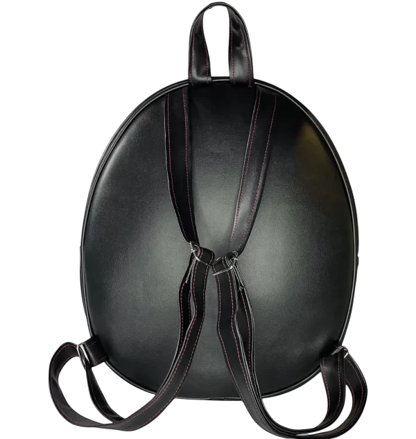 Mochila Gótica de Calabaza “Killer Pumpkin” Negro y Rojo - Imagen 6