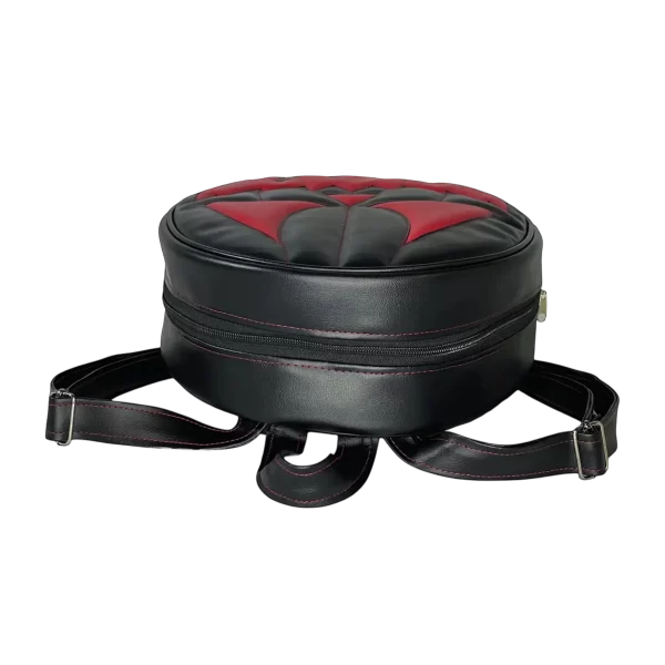 Mochila Gótica de Calabaza “Killer Pumpkin” Negro y Rojo - Imagen 5