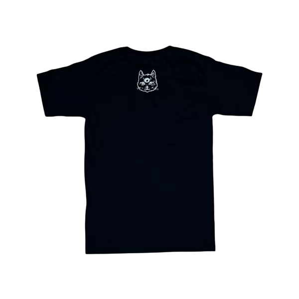 Playera de Caballero con Estampado de Gato “KillerMiau” - Imagen 2