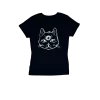 Playera de Dama con Estampado de Gato “KillerMiau”